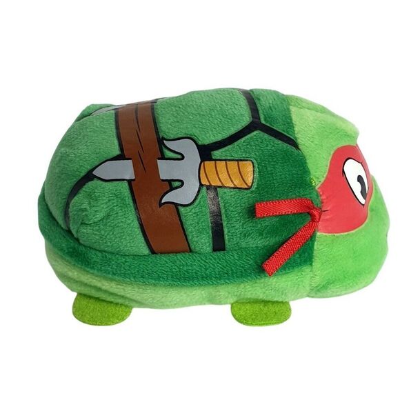 Ty Raphael Teenage Mutant Ninja Turtles 4" Plush Toy 2016 Green Red TMNT - Picture 3 of 8
